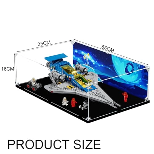Acrylic Display Case - for 10497 Model 55 x 35 x 20 cm