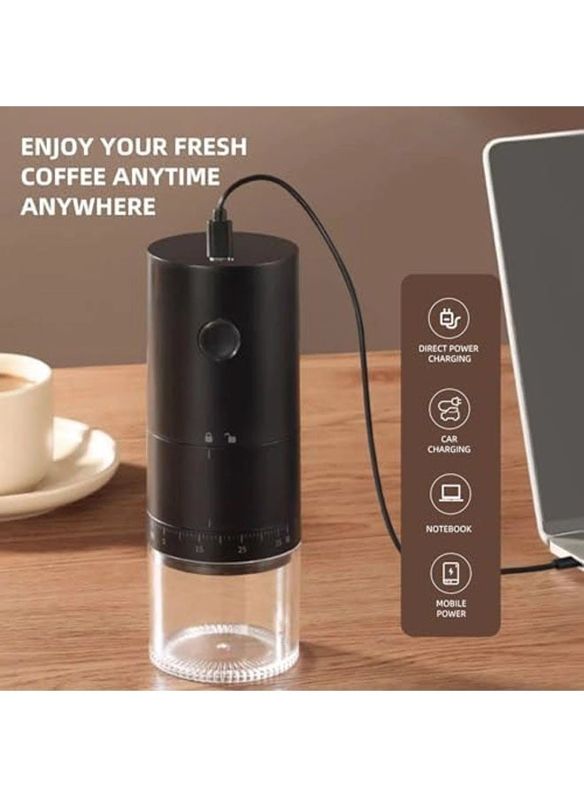 Conical Burr Coffee Grinder - Portable 38 Precision Grind Settings