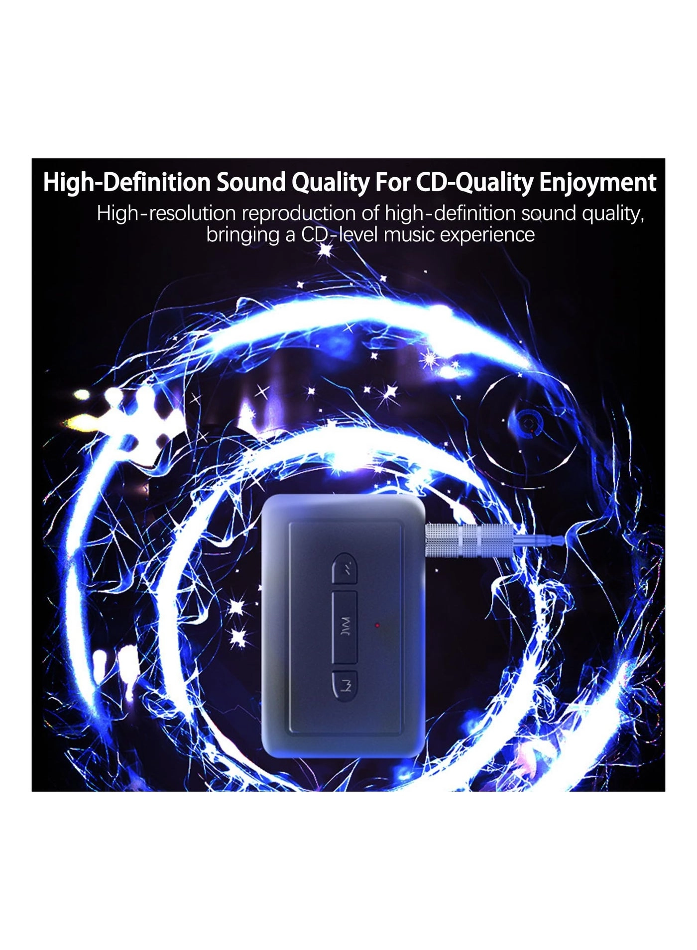 Bluetooth AUX Adapter - Bluetooth 5.2 AUX