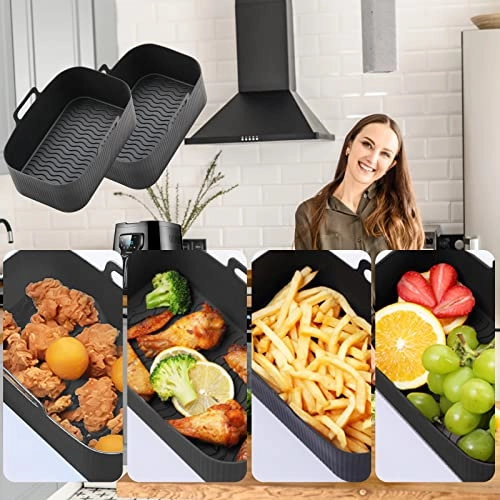 Silicone Air Fryer Liners - Silicone 2Pcs