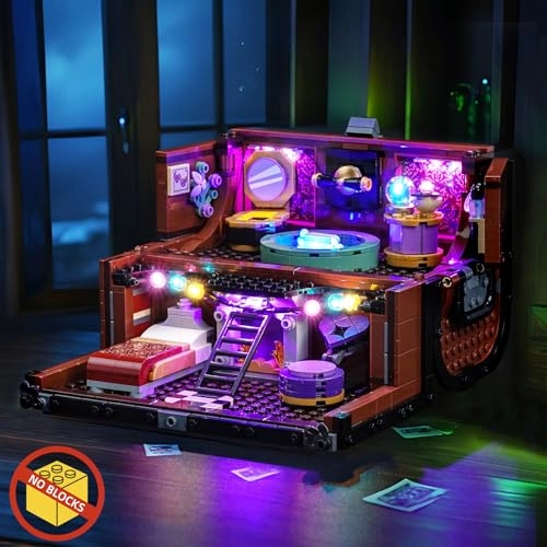 LED Light Set - Compatible with 76785 Thing's Apartment DIY Kit