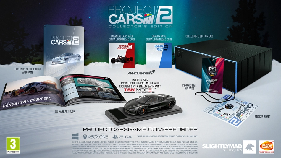 BANDAI NAMCO Entertainment Project CARS 2 Collector's Edition - PlayStation 4