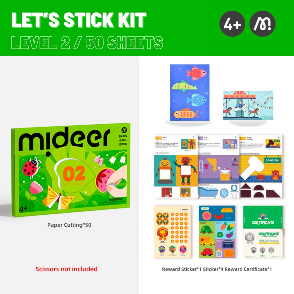 Let's Stick Art And Craft Kit