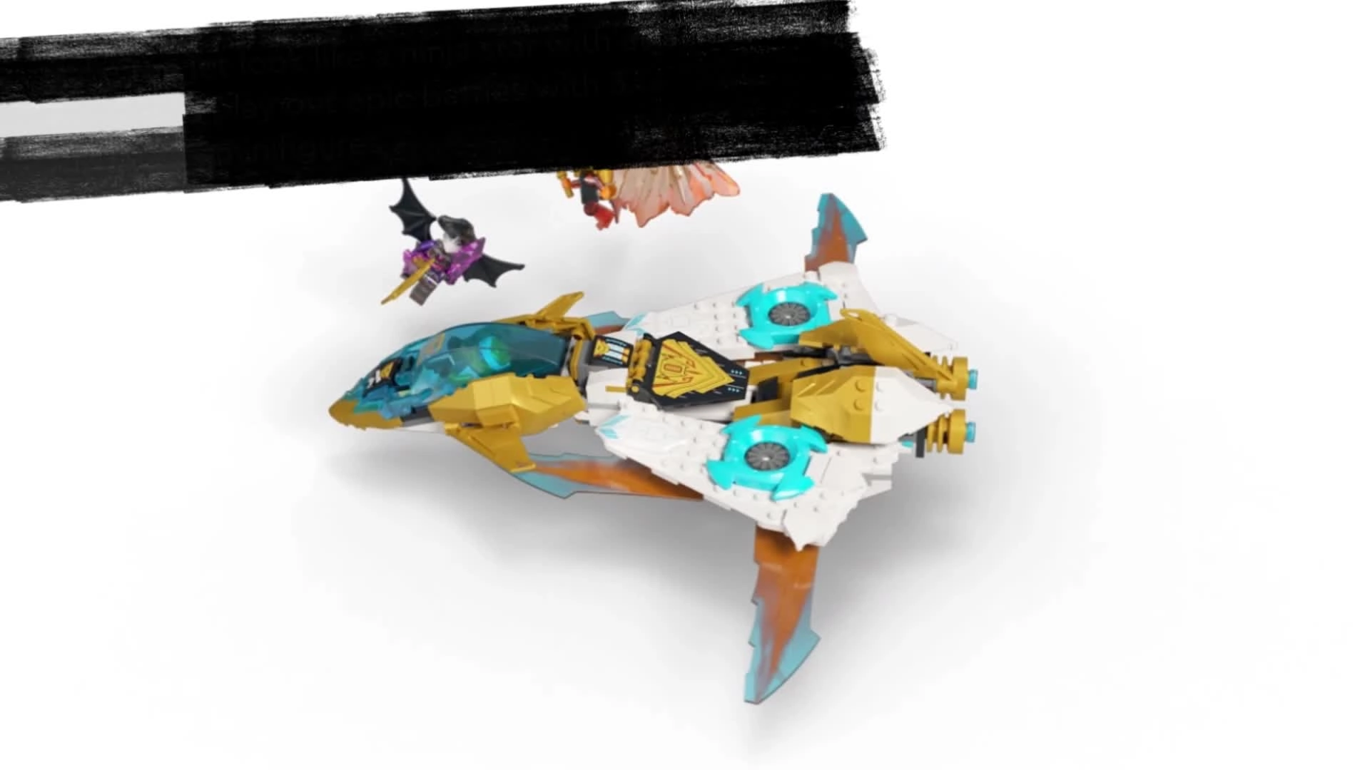 NINJAGO Zanes Golden Dragon Jet