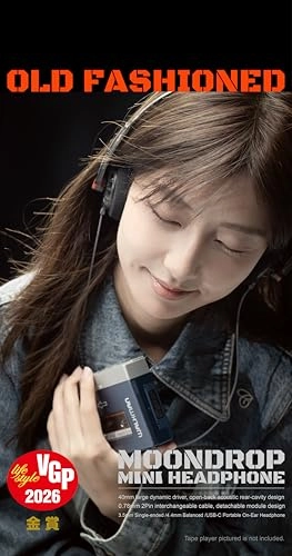 Old Fashioned Wired Headphone