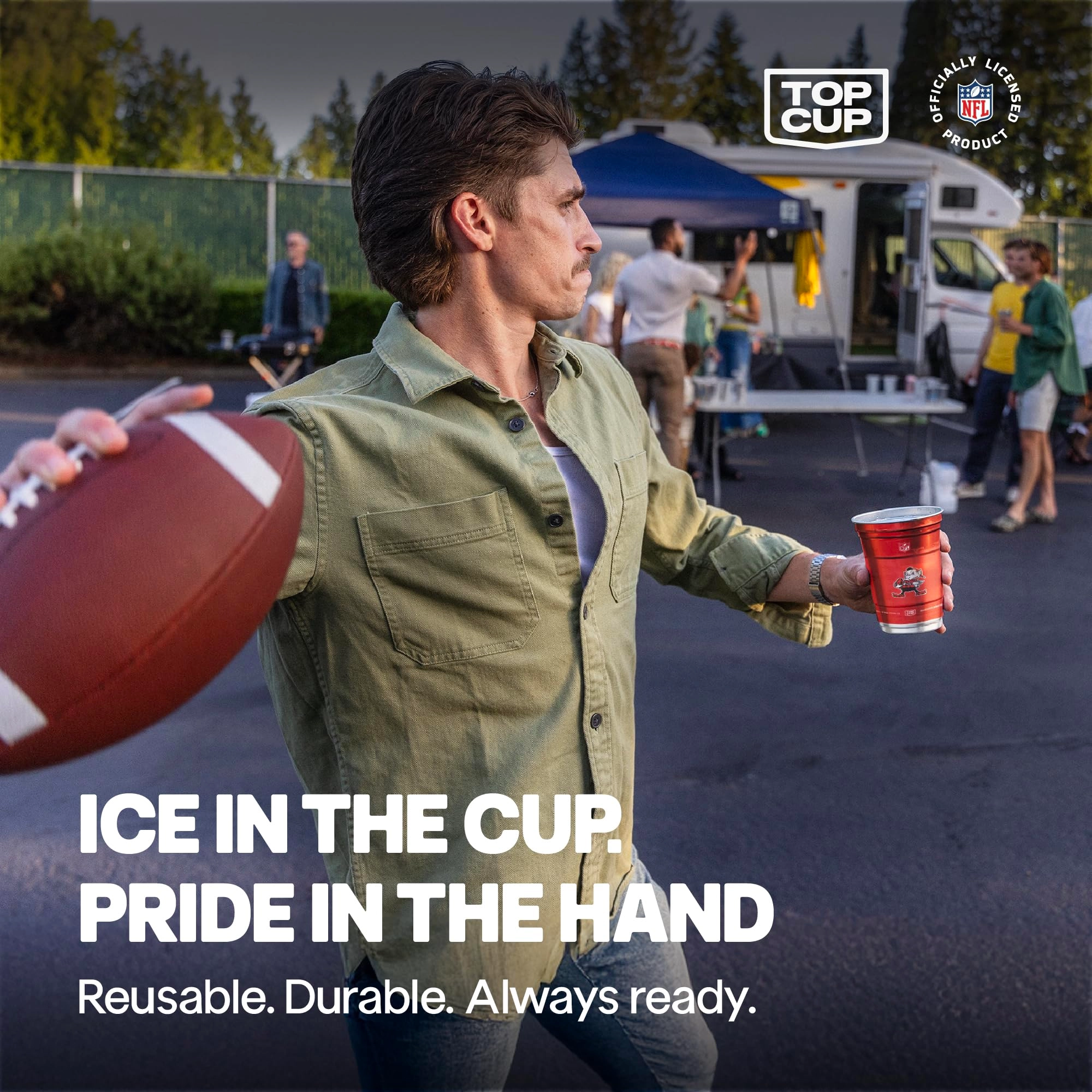 Cleveland Browns Reusable Cup - 20 pcs
