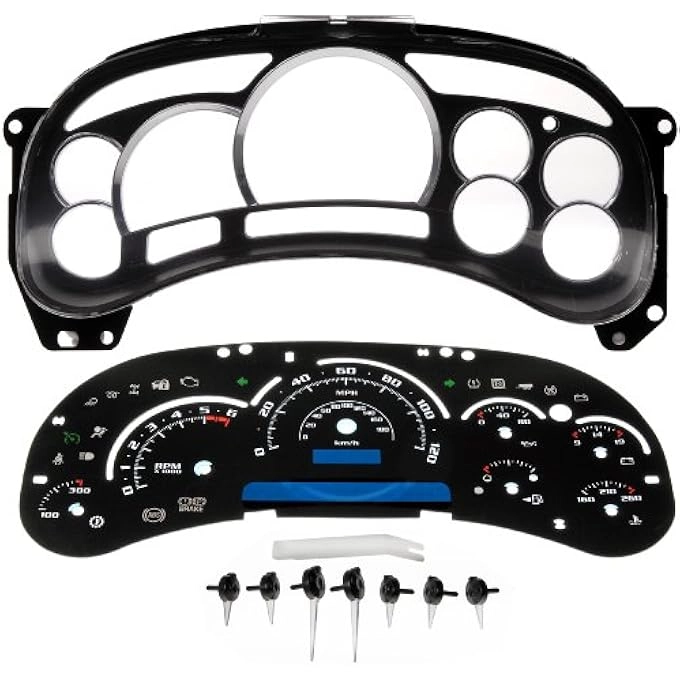 Dorman 10-0000B Instrument Cluster Upgrade Kit - Compatible with Select Cadillac/Chevrolet/GMC Models