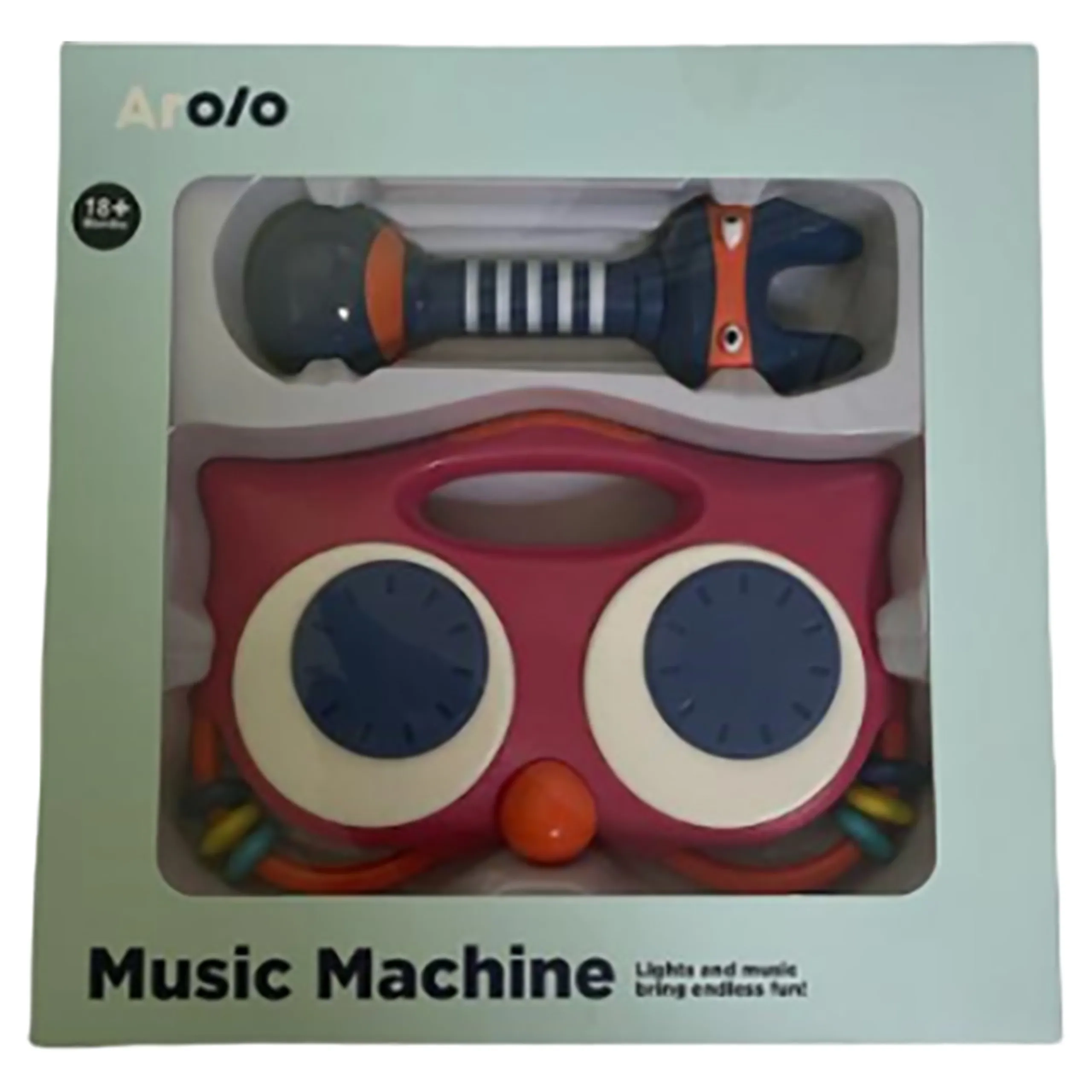 Arolo Baby Player Rattle Owl - 6 months