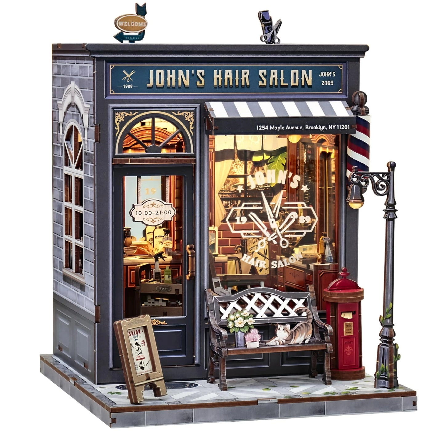 Book Nook Kit - Johns Hair Salon