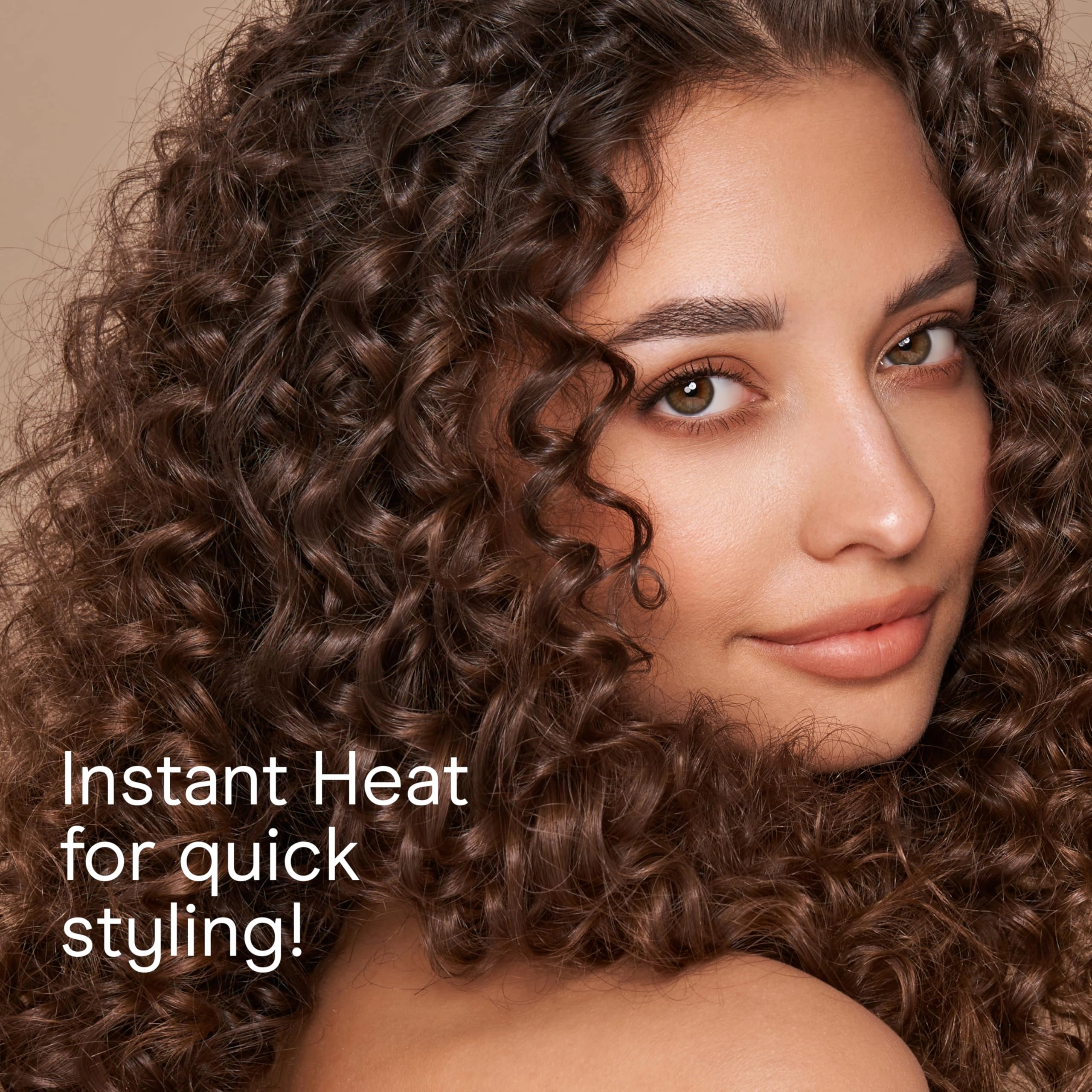 Instant Heat Curling Iron - 1/2-inch