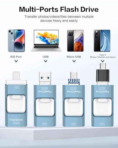 UD203 - USB 3.0 iOS Micro USB Type-C 512GB