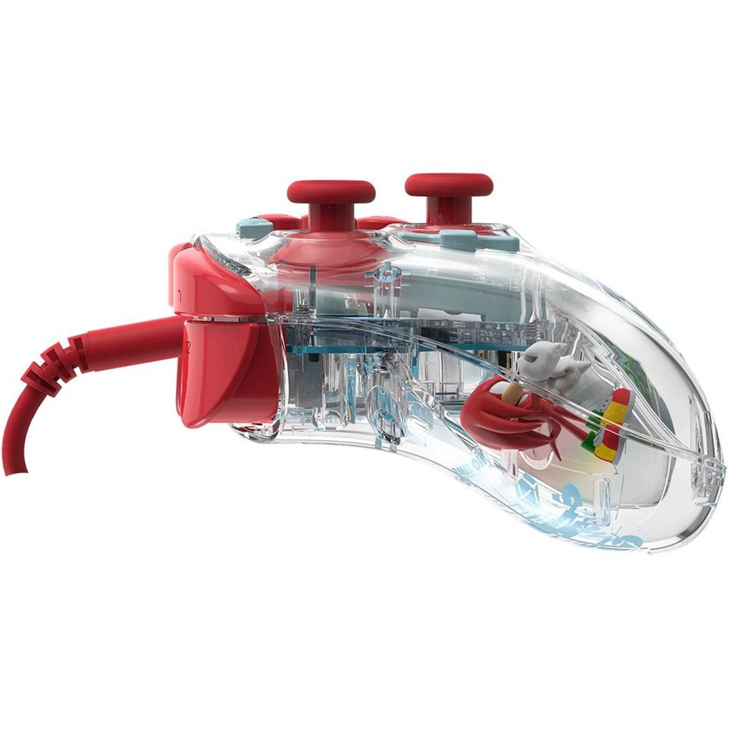 Nintendo Switch Knuckles Sky Sanctuary Zone REALMz Wired Controller Multicolor