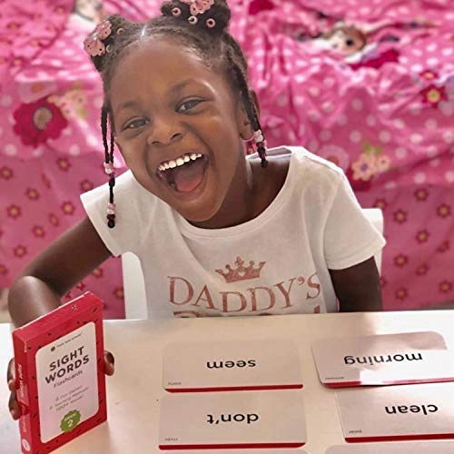 Sight Words Flash Cards - 4 years and up 100 pieces