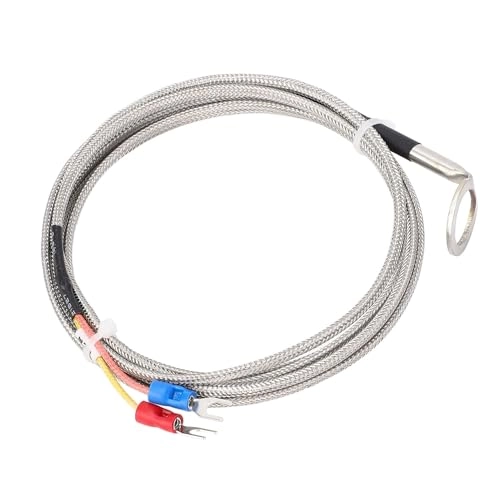 K Type Temperature Sensor - Stainless steel probe U Shaped Clamp