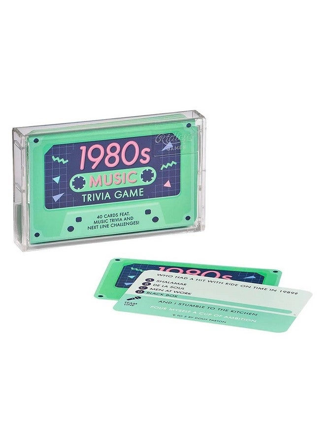 1980s Music Trivia - Card Game