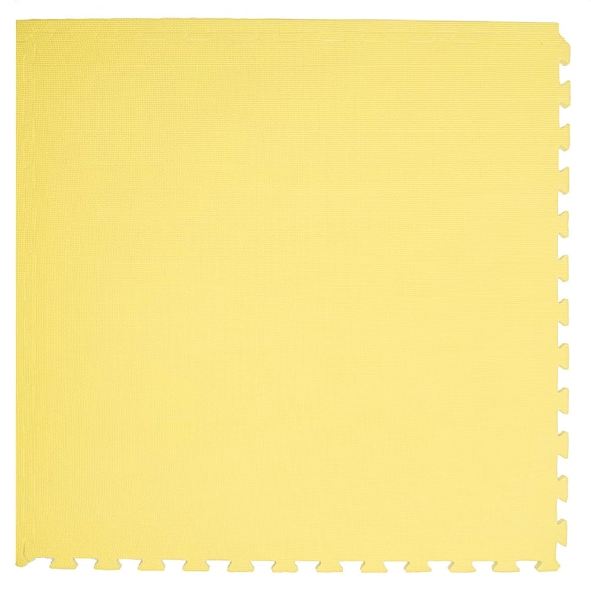 Tinyann Interlocking Foam Activity Mat - 100 x 100 x 2 cm Yellow