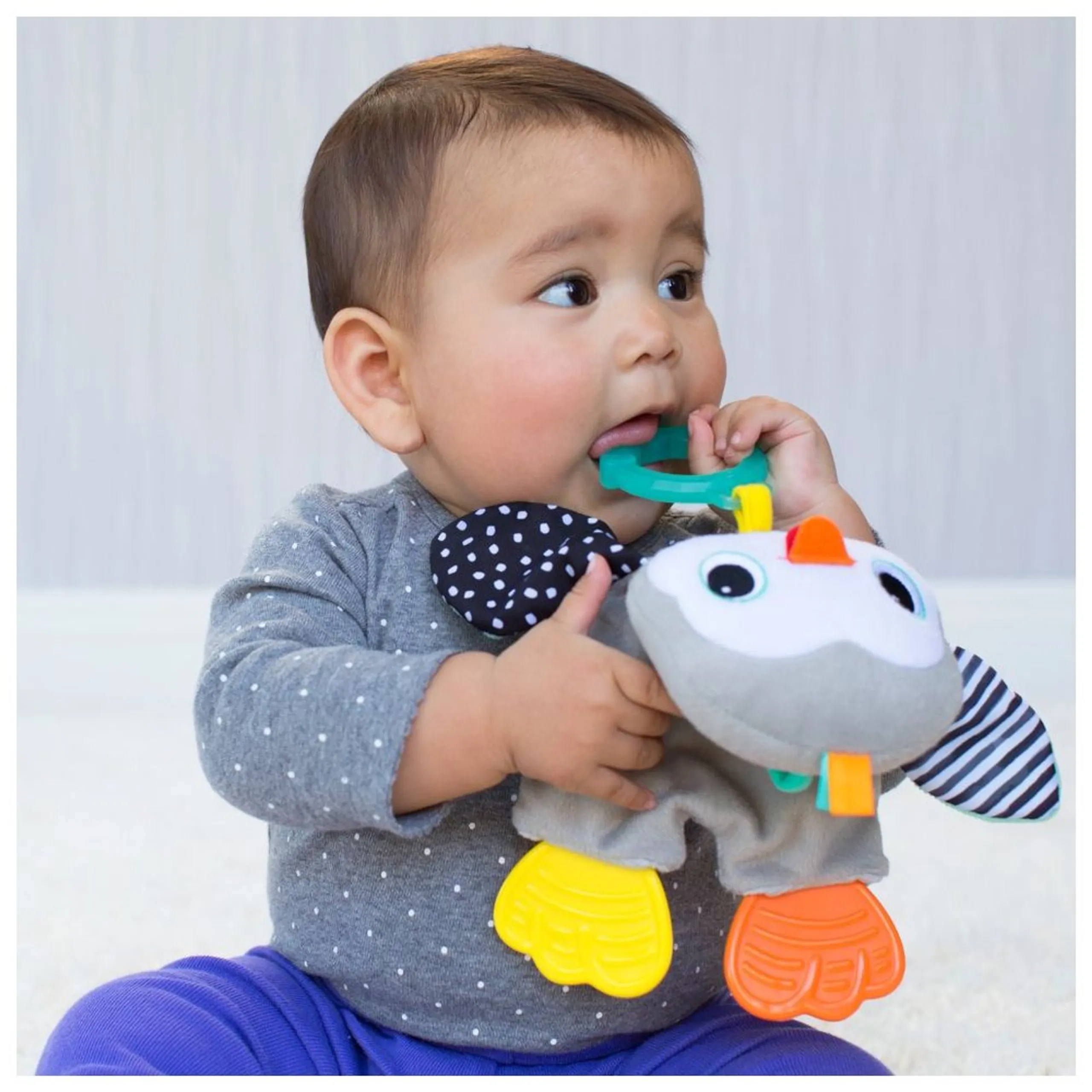 Cuddly Penguin Teether - 3 BPA-free teethers Suitable for newborns