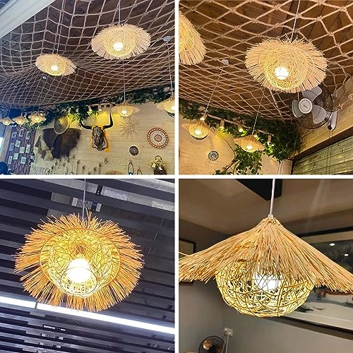 Bamboo Chandelier - Dimmable