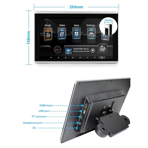 Car Headrest Video Player - 10.1"