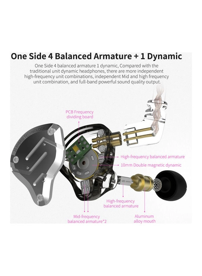 ZS10 Pro Wired Earbud