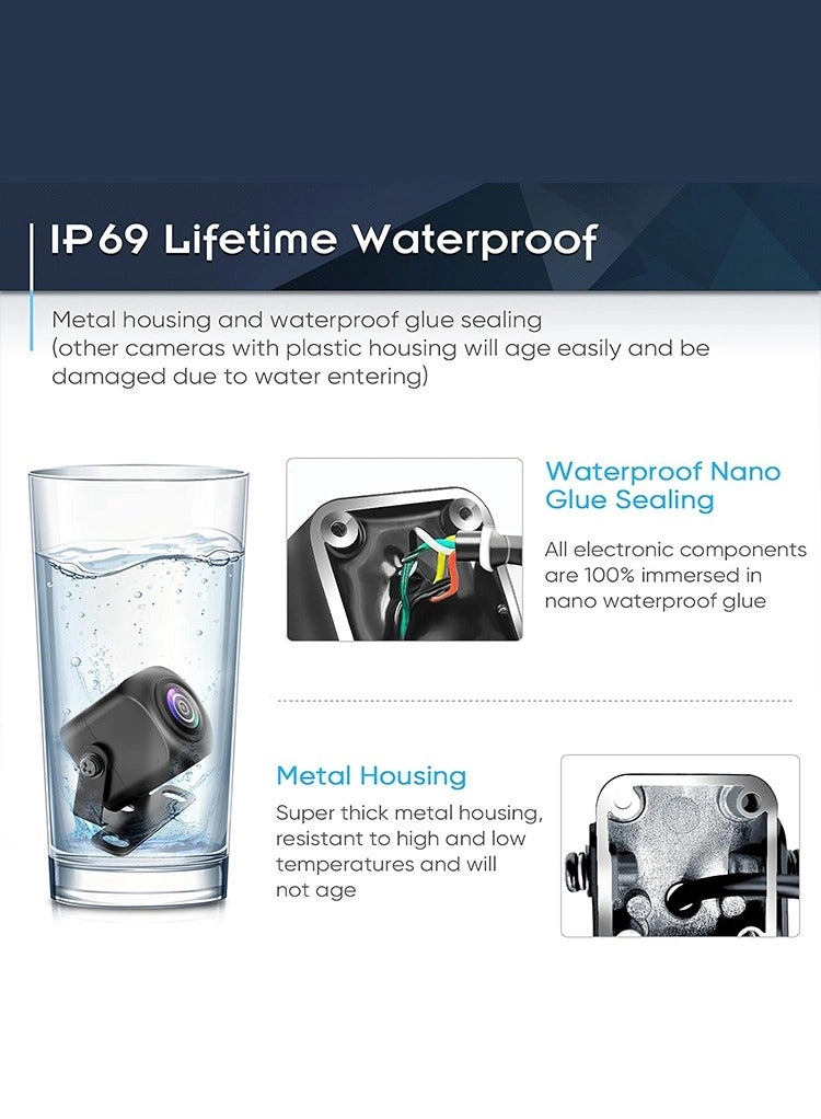 Car Backup Camera - Night vision 680P