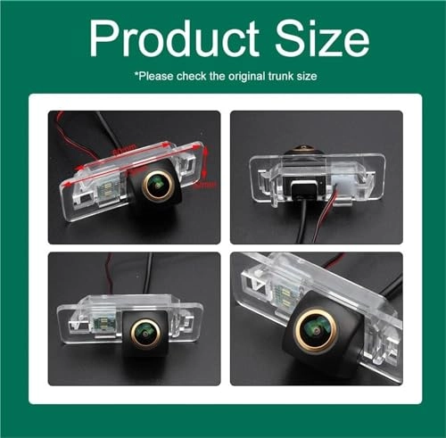 Rear View Camera Fisheye - Night vision Wired 1080P