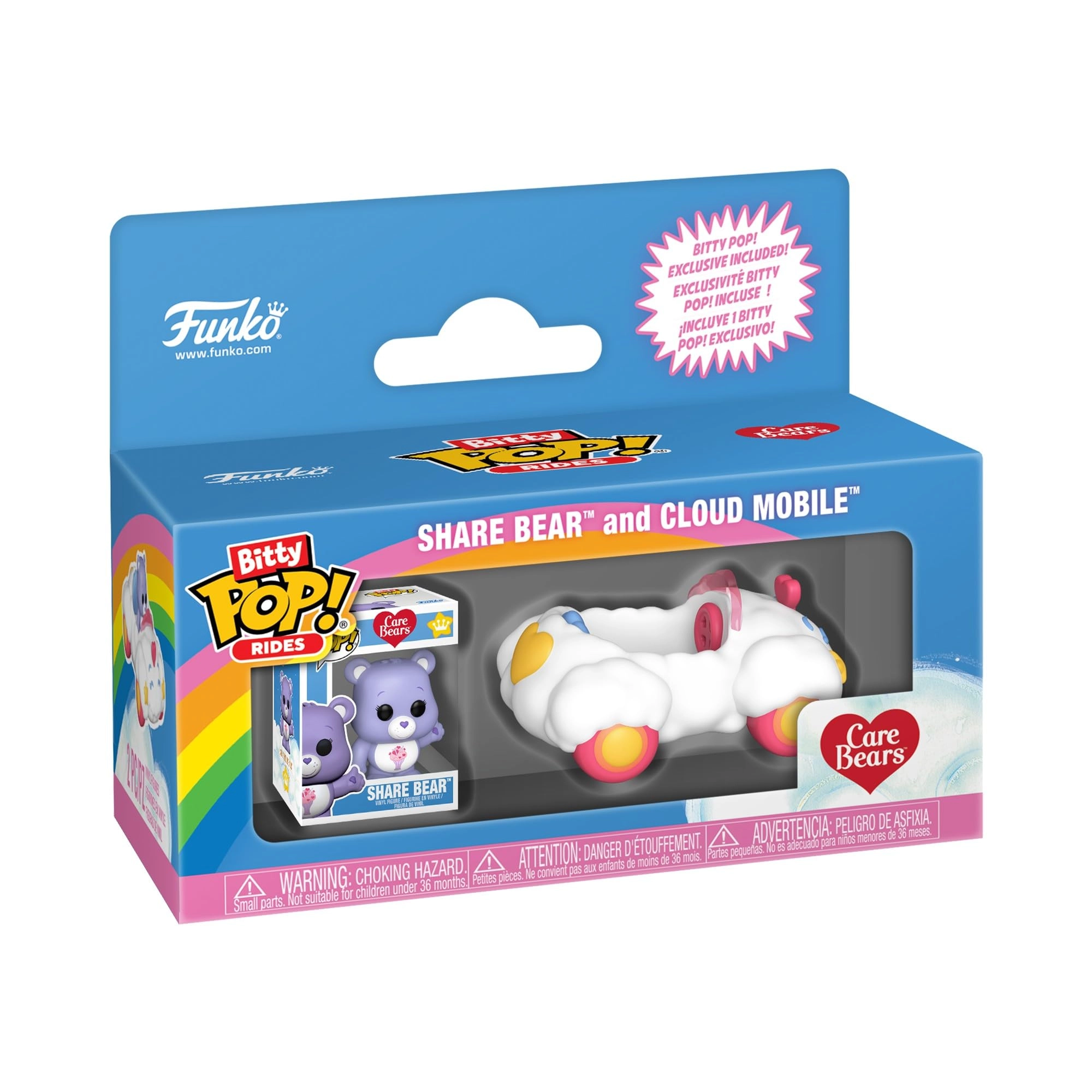FUNKO Share Bear - Care Bears (2.3 and 3.3 cm) (86927)