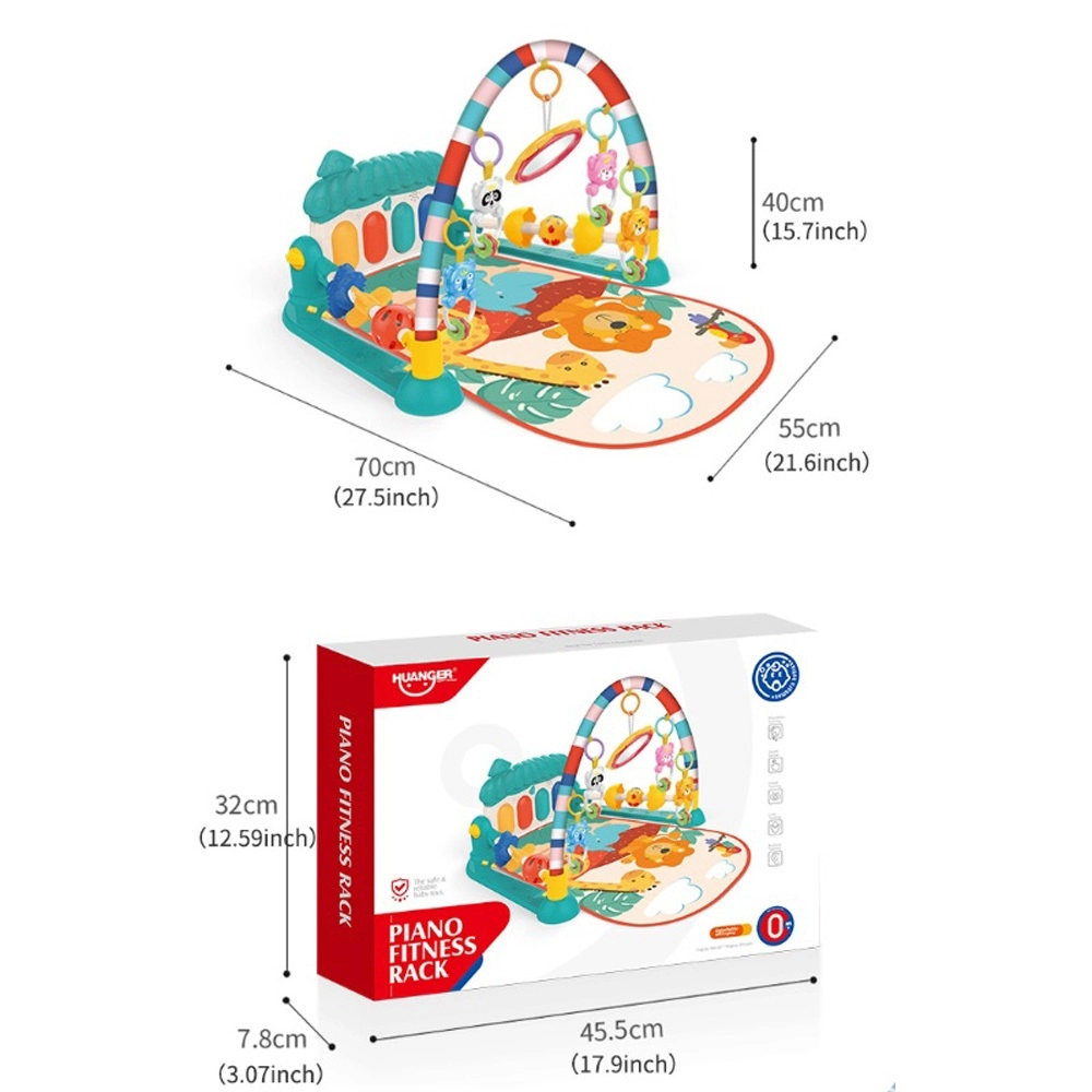 Baby Play Gym Piano Mat - Pink Newborn up to 12 months