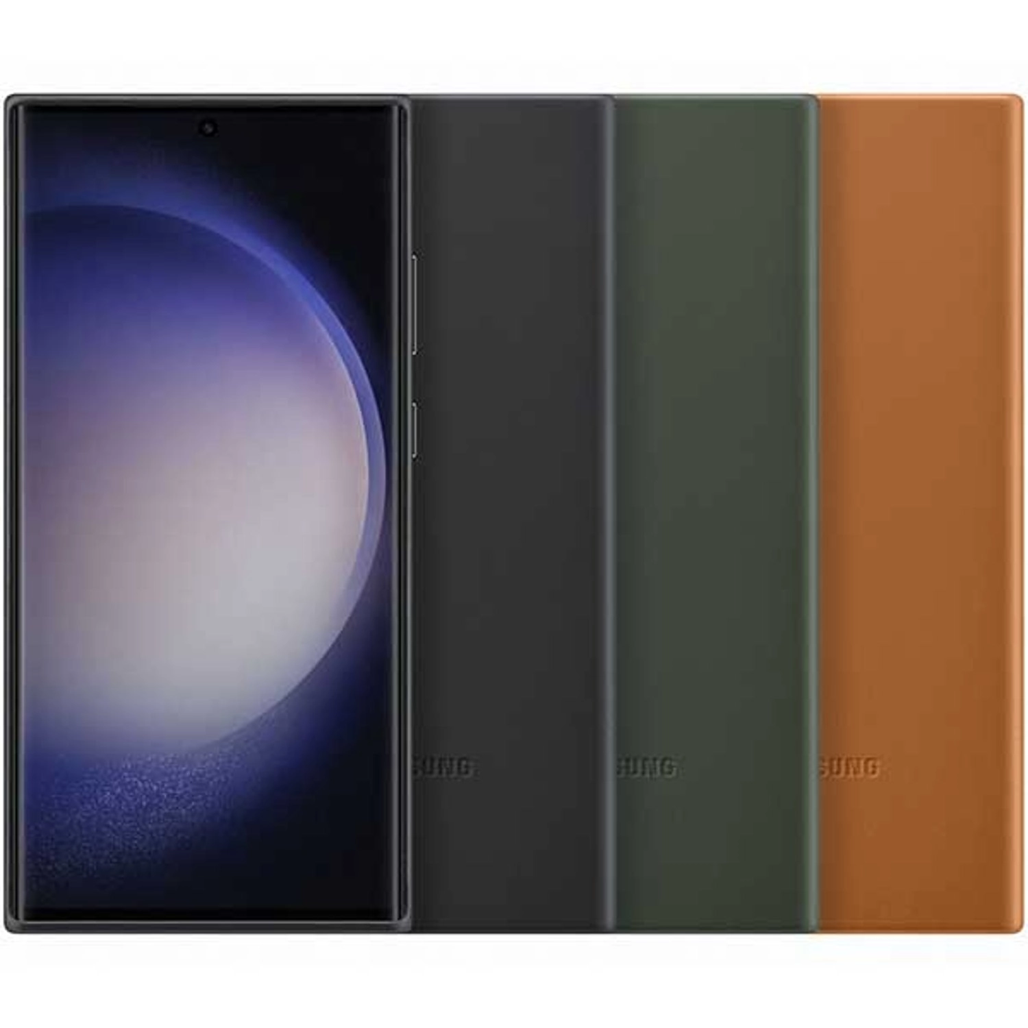 Leather Cover for Galaxy S23 Ultra