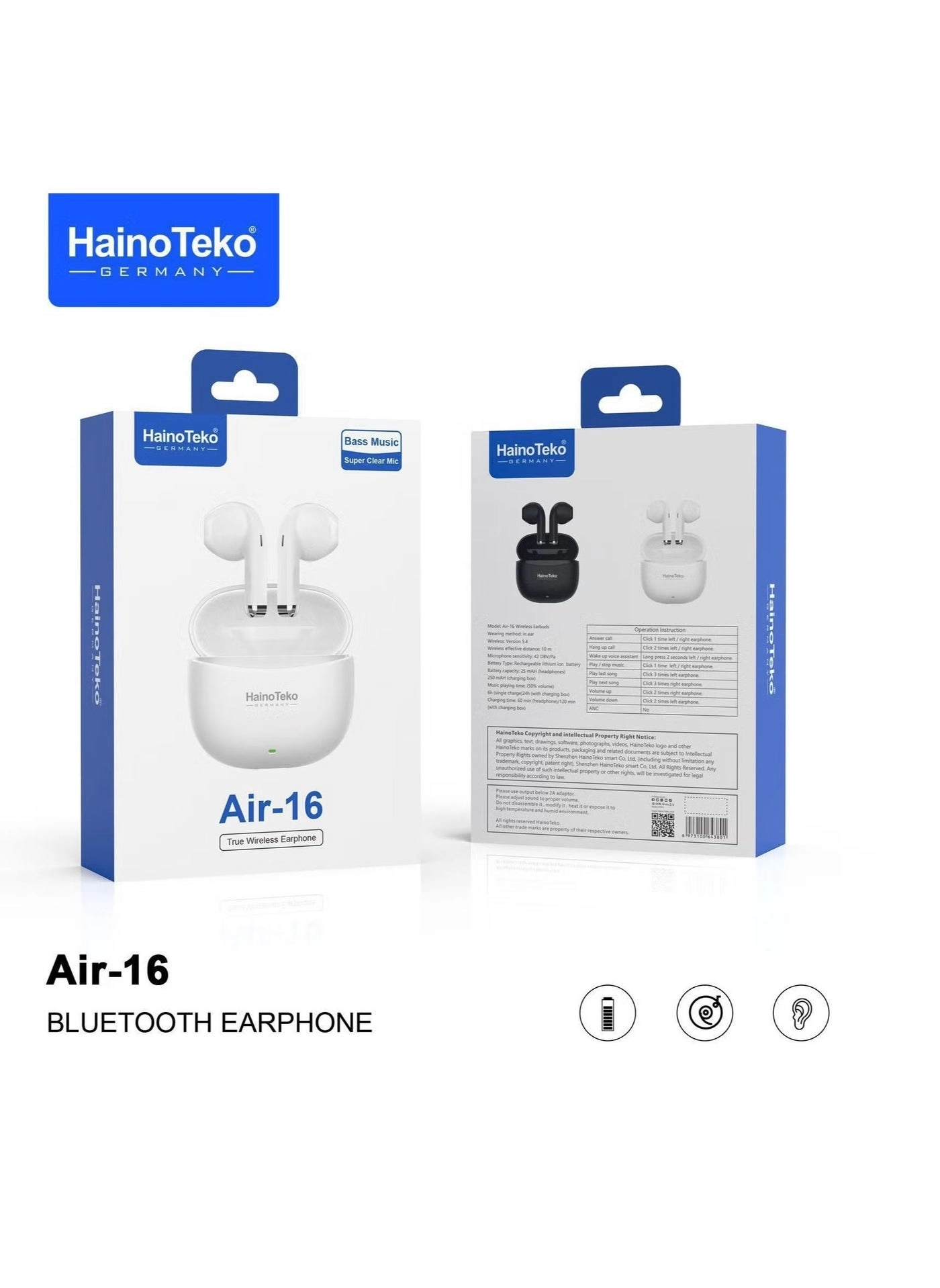 AIR-16 Wireless Earbud