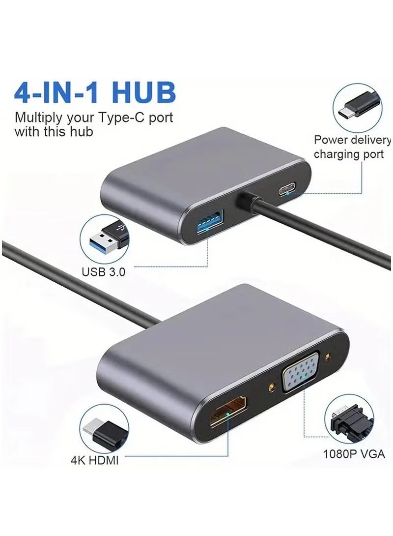 USB C Hub - USB3.0 4K*2K@30Hz