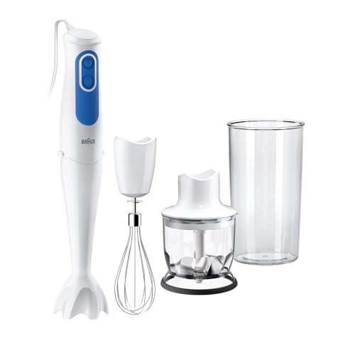 Multiquick 3 - Hand Blender White/Silver/Blue
