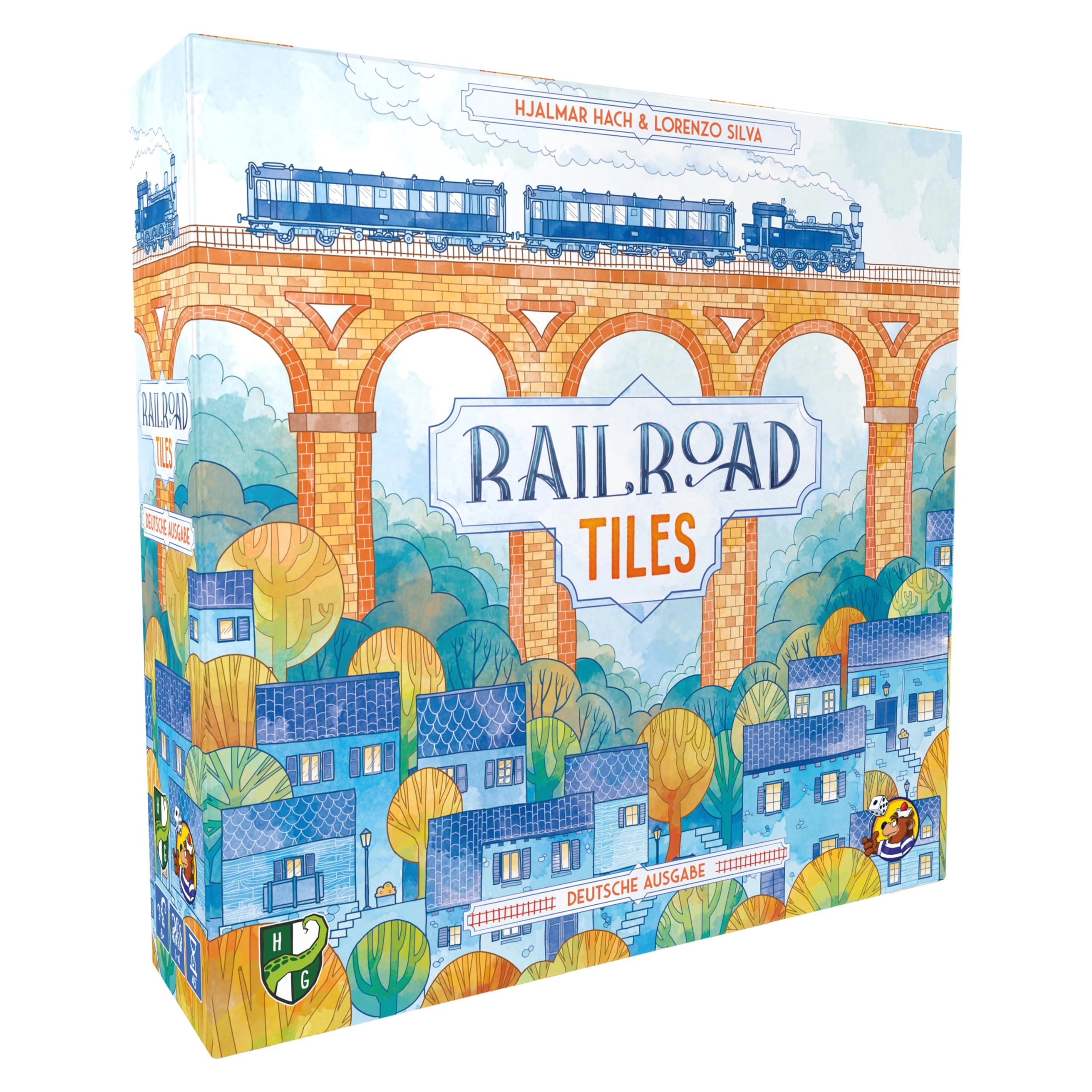 Horrible Guild Railroad Tiles - Tile Game (German)