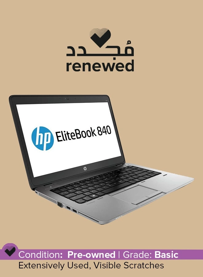 (Renewed) Elitebook 840 G1 - 14'' i5 4GB DDR 500GB HDD