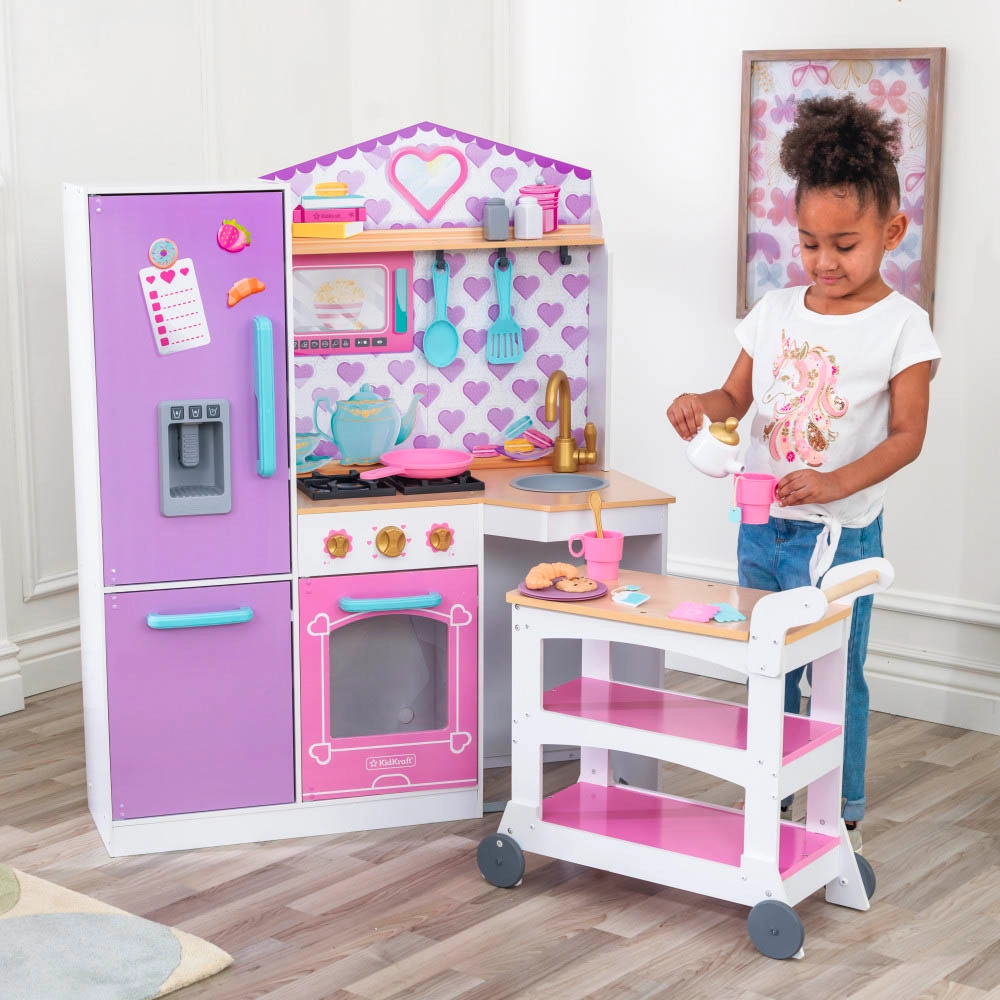 Sweet Snack Time Cart & Play Kitchen (KK20061)