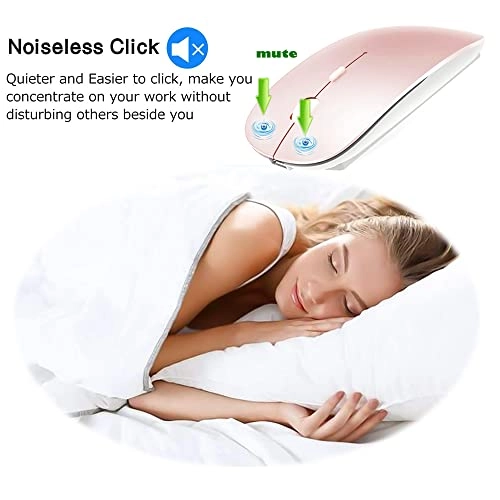 LED Rechargeable Mouse - Bluetooth