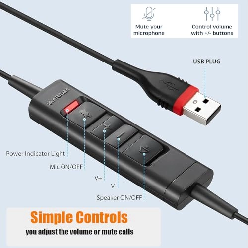 YD802U Wired Headset