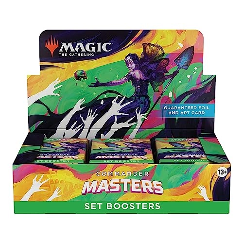 Commander Masters Set Booster Box - 360 Magic Cards