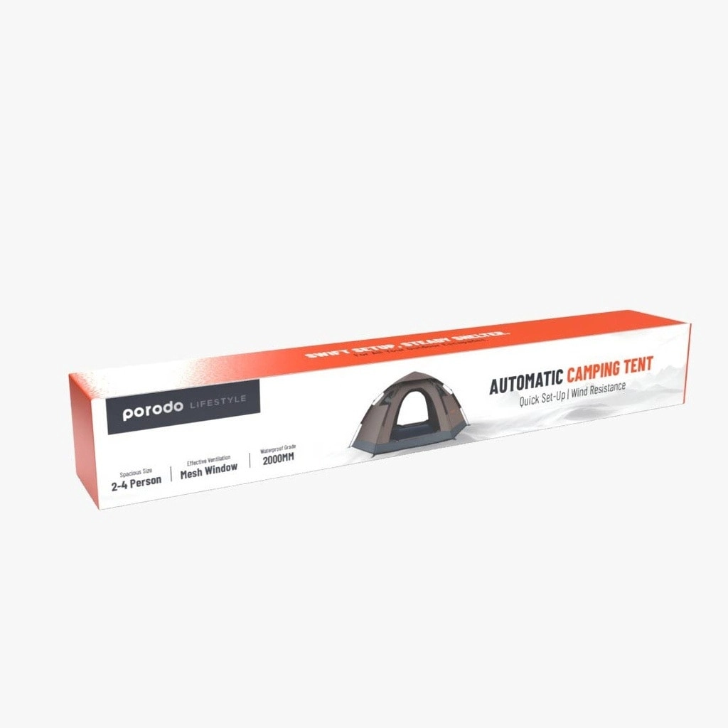 LIFESTYLE EASY POP UP AUTOMATIC CAMPING TENT - 4 PERSON