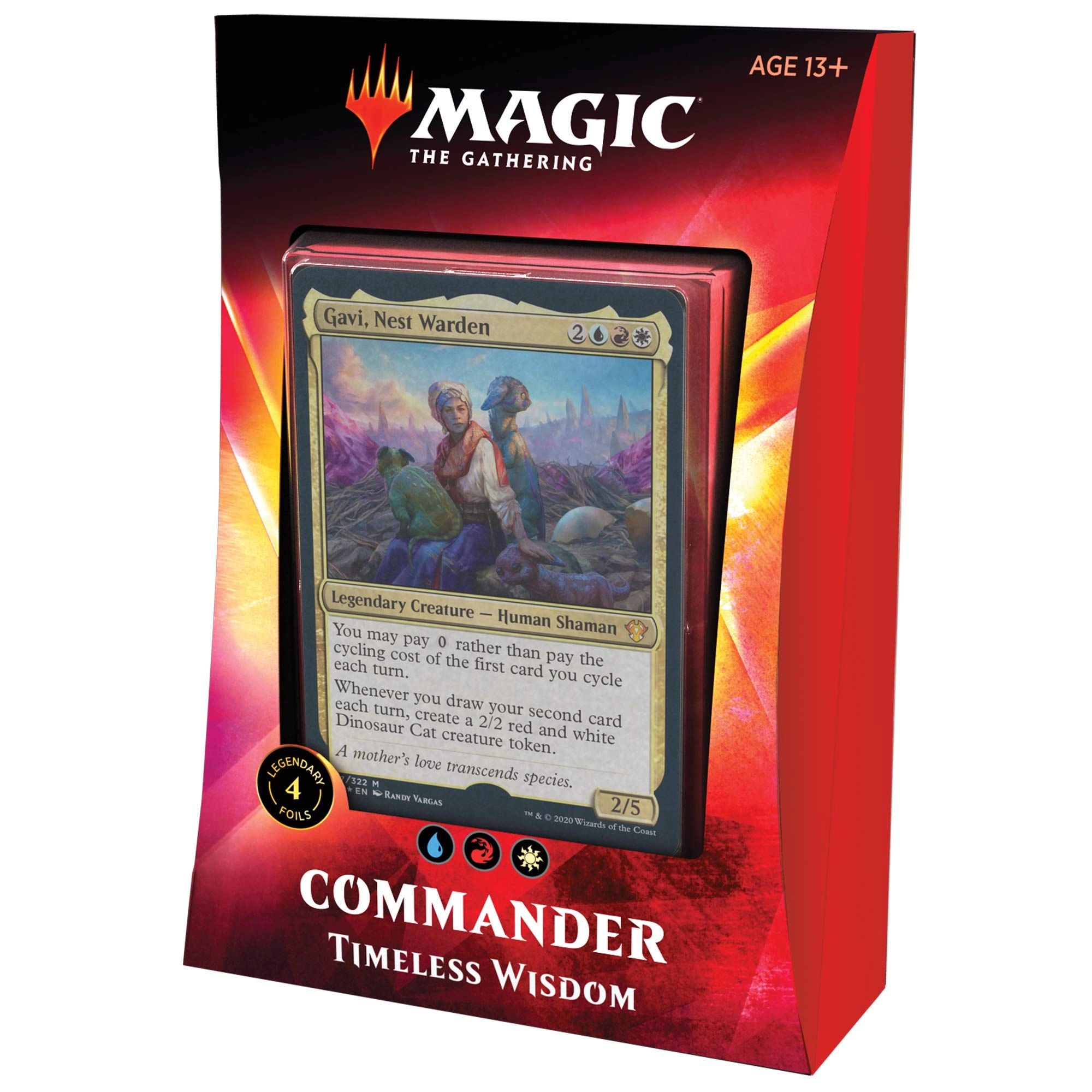 Magic: the Gathering Timeless Wisdom Ikoria Commander Deck - English 100pcs