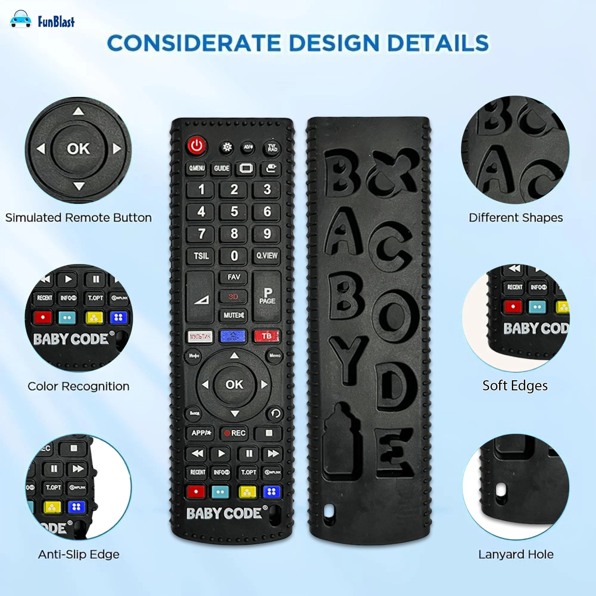 Remote Teether - Silicone