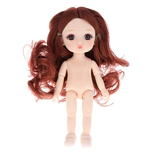 BJD Doll - 1/12 Plastic Long Hair