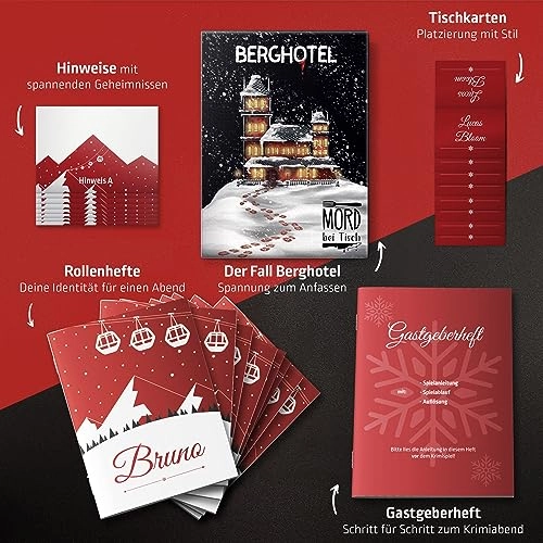 Crime Dinner for Home - German 16 years and up