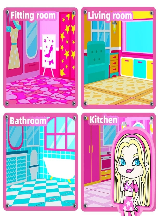 Princess Magnetic Doll House