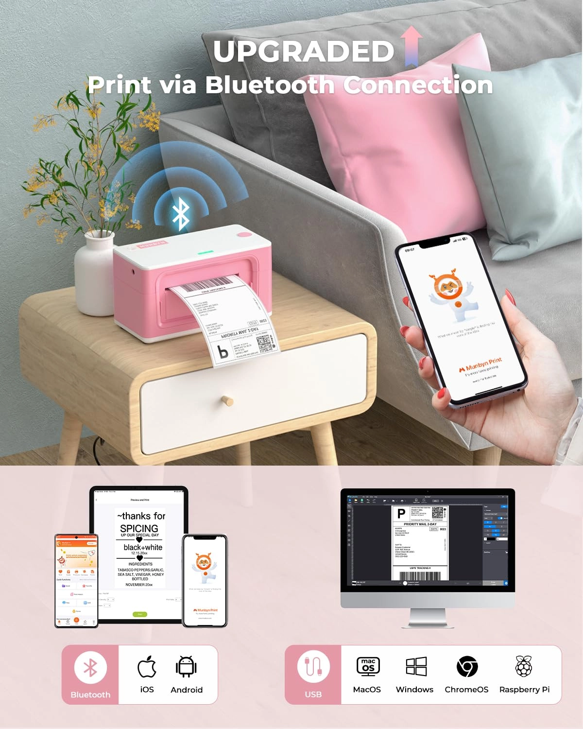 941B - direct thermal 4.3" (40-104mm)