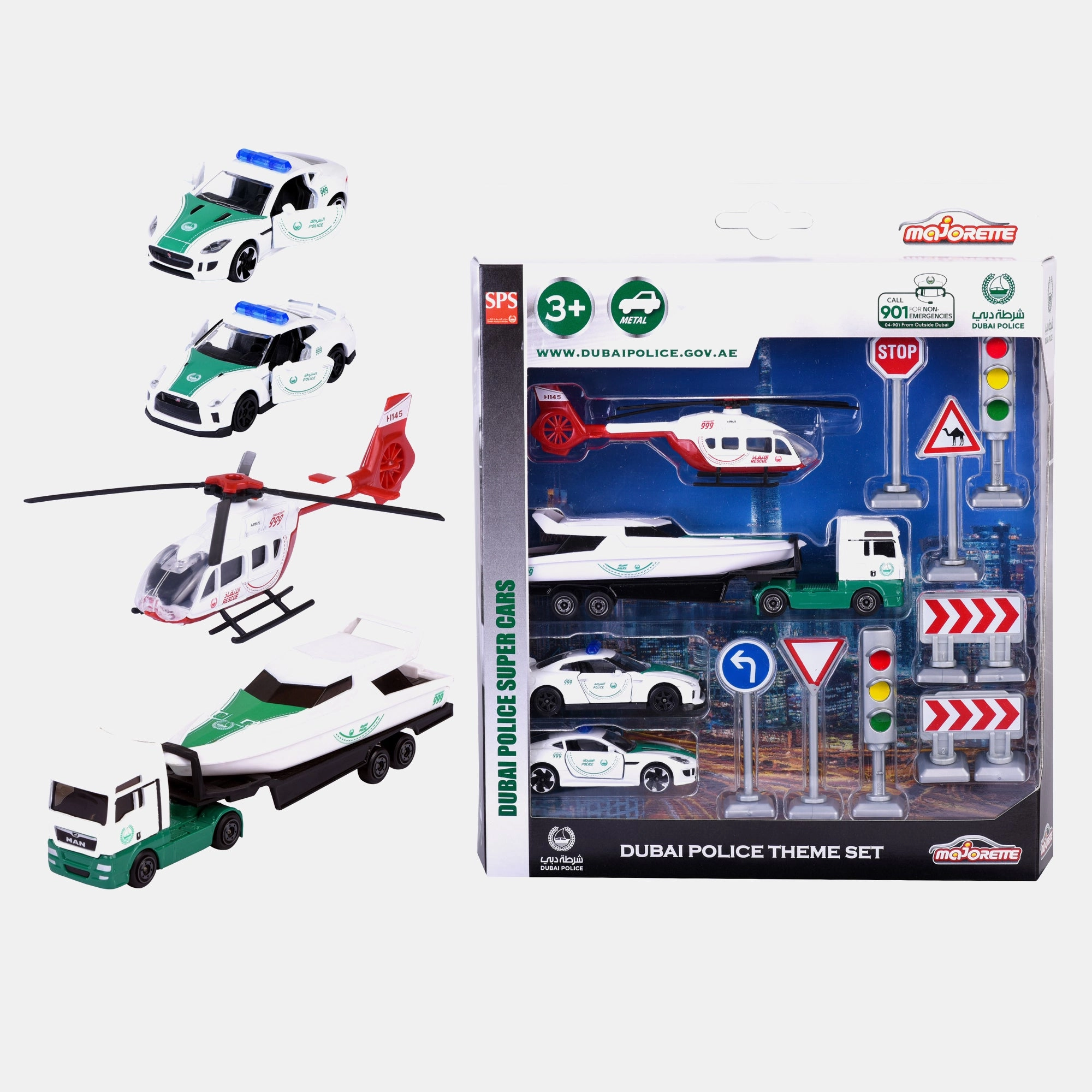 Dubai Police S.O.S - 1:64 16 pcs