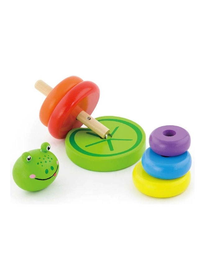 Wooden Frog Stacker - 2 years+