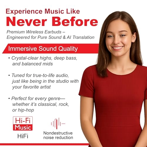 AI Translation Wireless Headphone