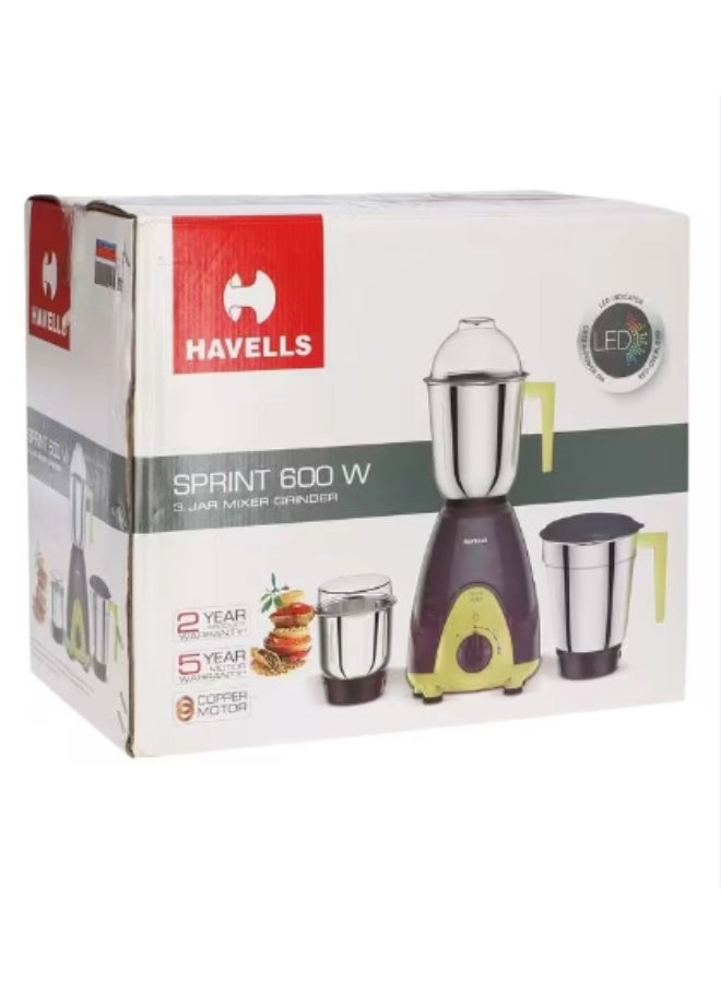 Sprint Mixer Grinder - 1.5 L 600 W