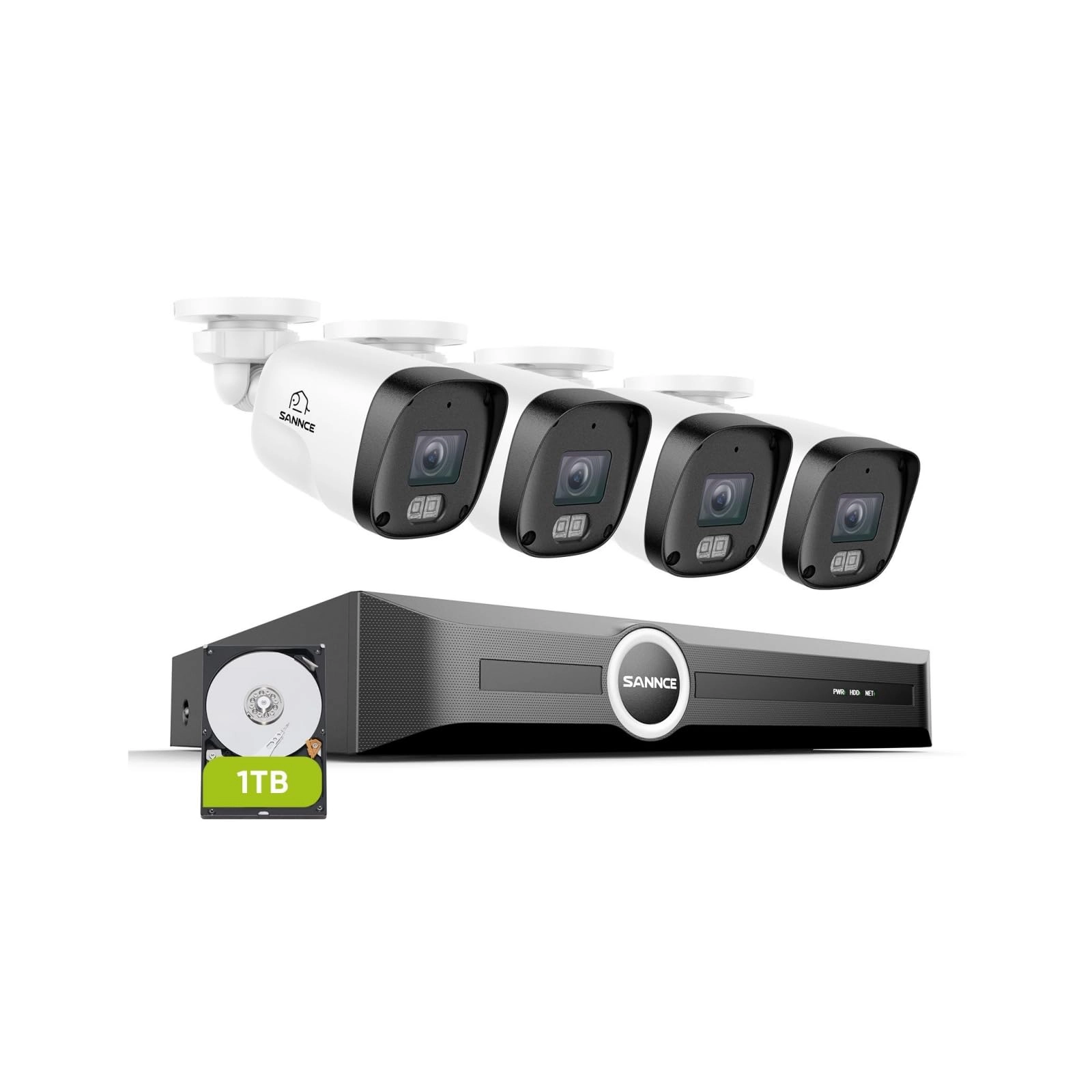 8CH NVR + 3MP Camera - Waterproof